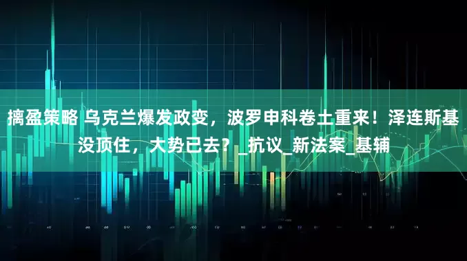 摛盈策略 乌克兰爆发政变，波罗申科卷土重来！泽连斯基没顶住，大势已去？_抗议_新法案_基辅