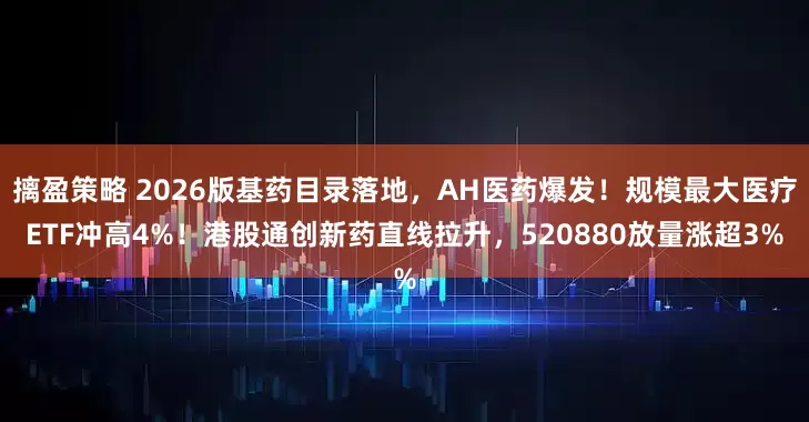 摛盈策略 2026版基药目录落地，AH医药爆发！规模最大医疗ETF冲高4%！港股通创新药直线拉升，520880放量涨超3%